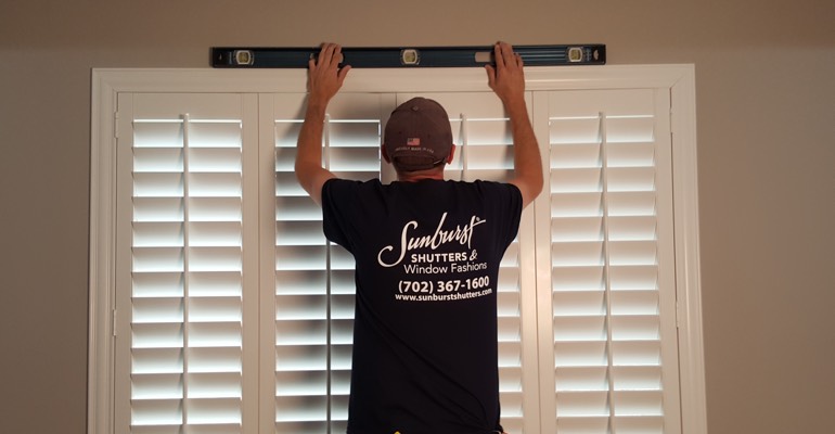 Las Vegas plantation shutter measurement